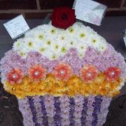 Cupcake of Flowers - Funeral Flowers Rochester